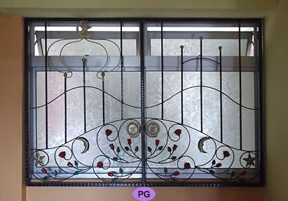 Wrought Iron Window Grilles